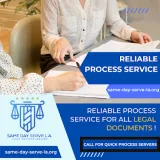 Same Day Serve LA logo